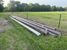 Approx 65 pc 10" Z-purlin