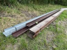 9 pc of 8" & 10" C-purlin