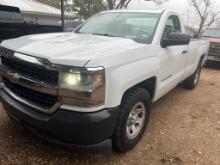 2016 Chevrolet Silverado 2WD 1500 Regular Cab