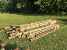 (50pc) 4" x 12' Pipe Posts