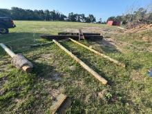 Post and Rail For Sliding Gate