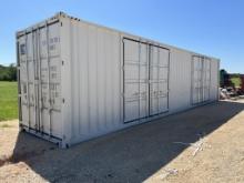 40' One Trip HC Multidoor Shipping Container