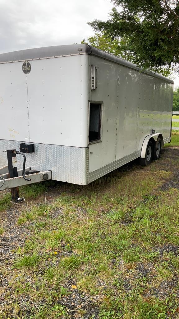 Wells Enclosed Trailer