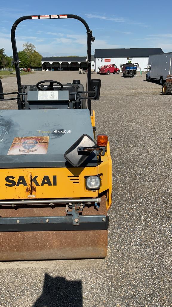 Sakai Sw354 Smooth Drum Roller