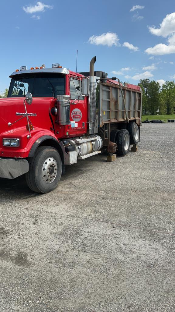 2017 Western Star Tri Axle Dump Truck