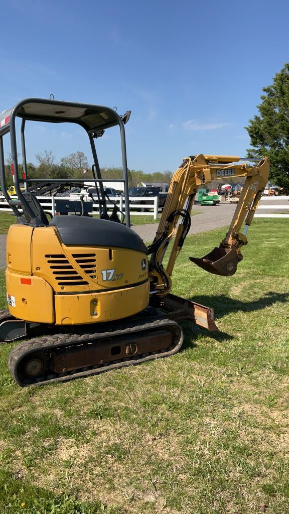 John Deere 17zts Mini Excavator