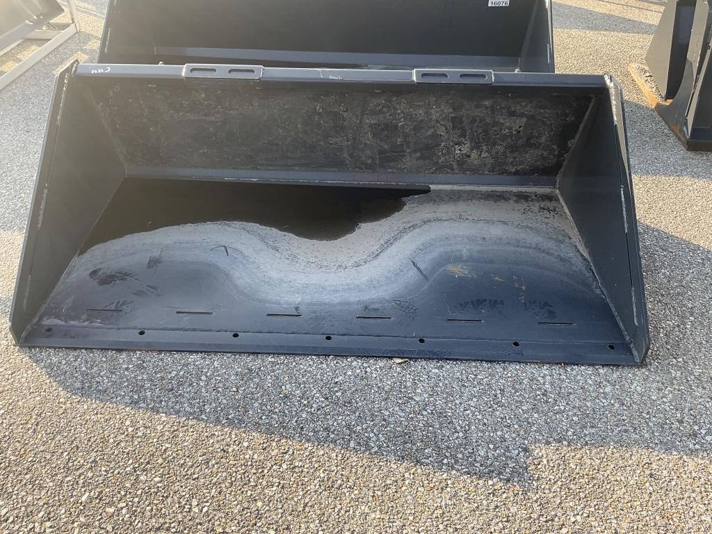 Wolverine Heavy Duty Skid Steer Smooth Bucket 66"