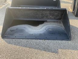 Wolverine Heavy Duty Skid Steer Smooth Bucket 66"