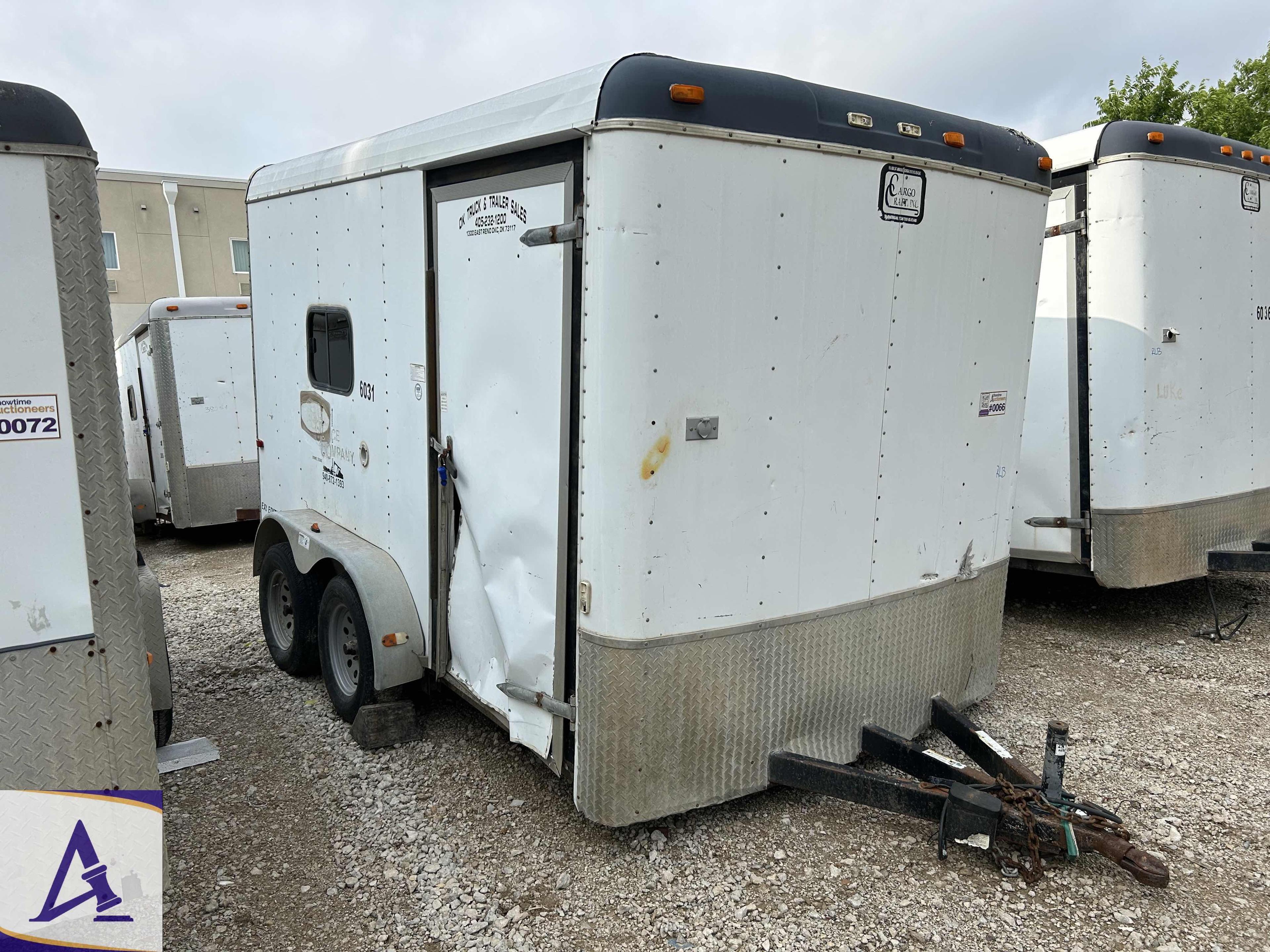 Doghouse Trailer - 7'W x 12'L (NOTE: BILL OF SALE ONLY)