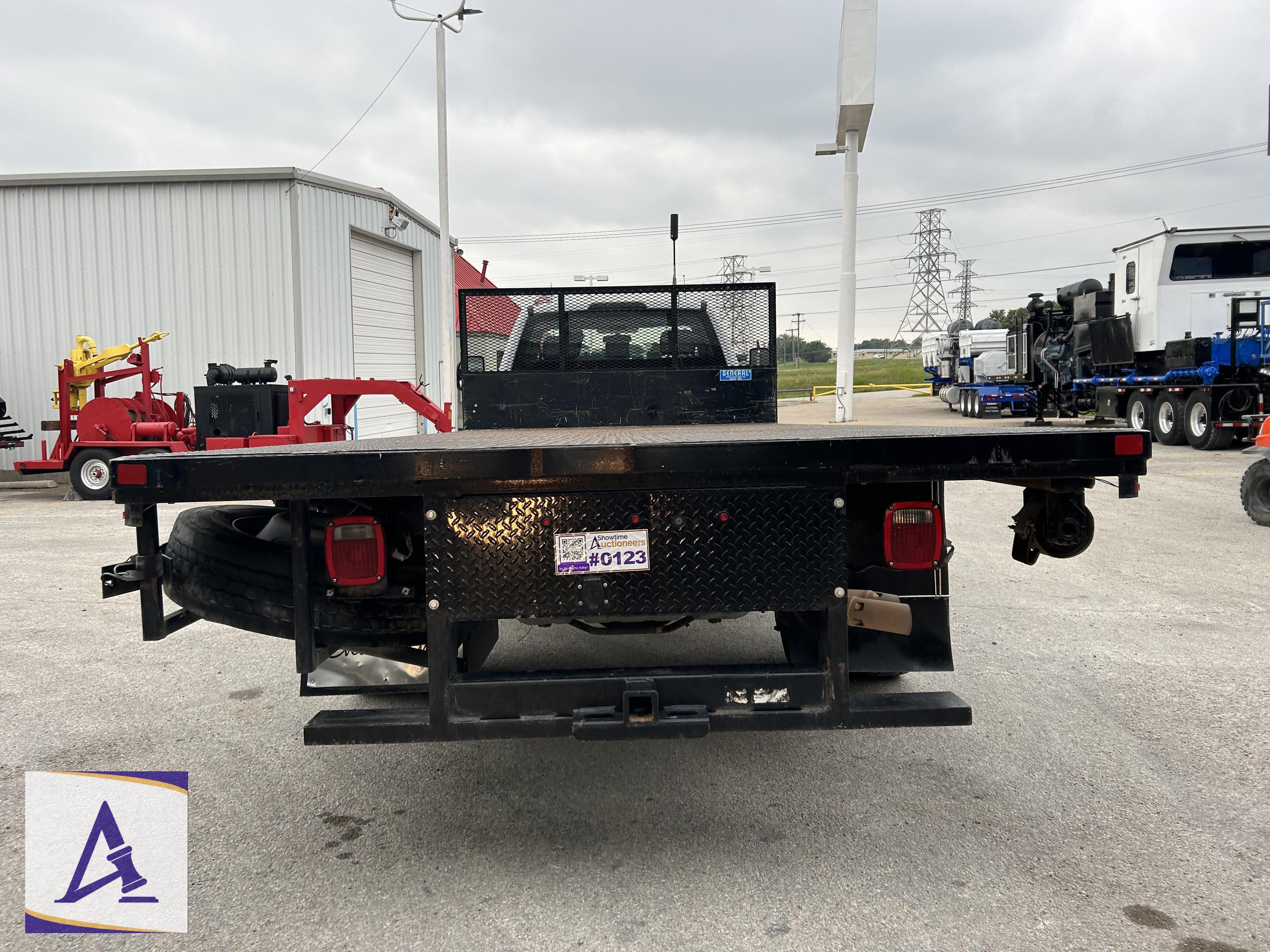 2019 Ford F-550 Flatbed Truck with ONLY 131,995 On The DASH!