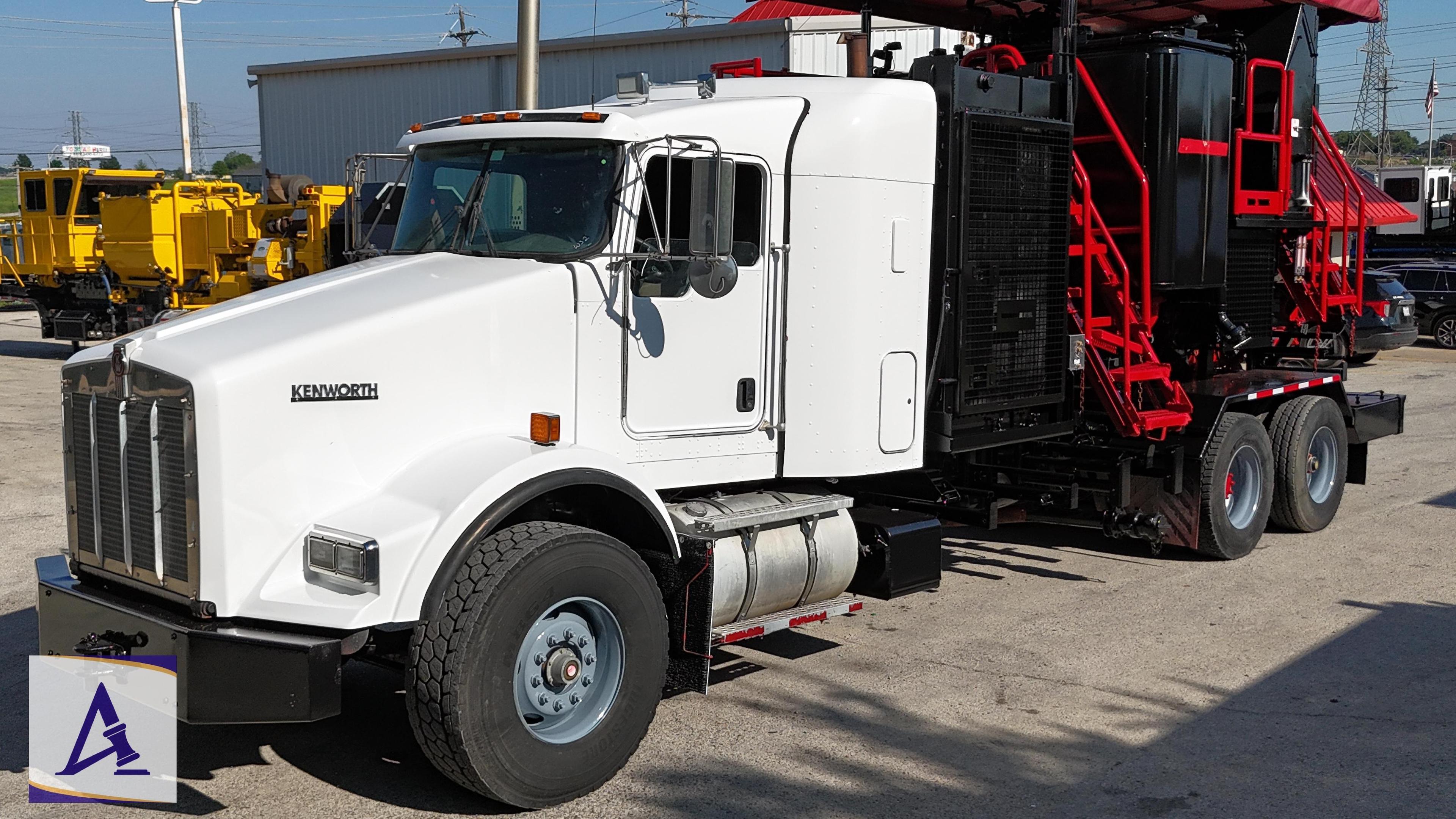 **RED TIGER ALERT** 2011 Kenworth T800 'Red Tiger' Single Cement Pump Truck - HT400 Triplex! LOOK!