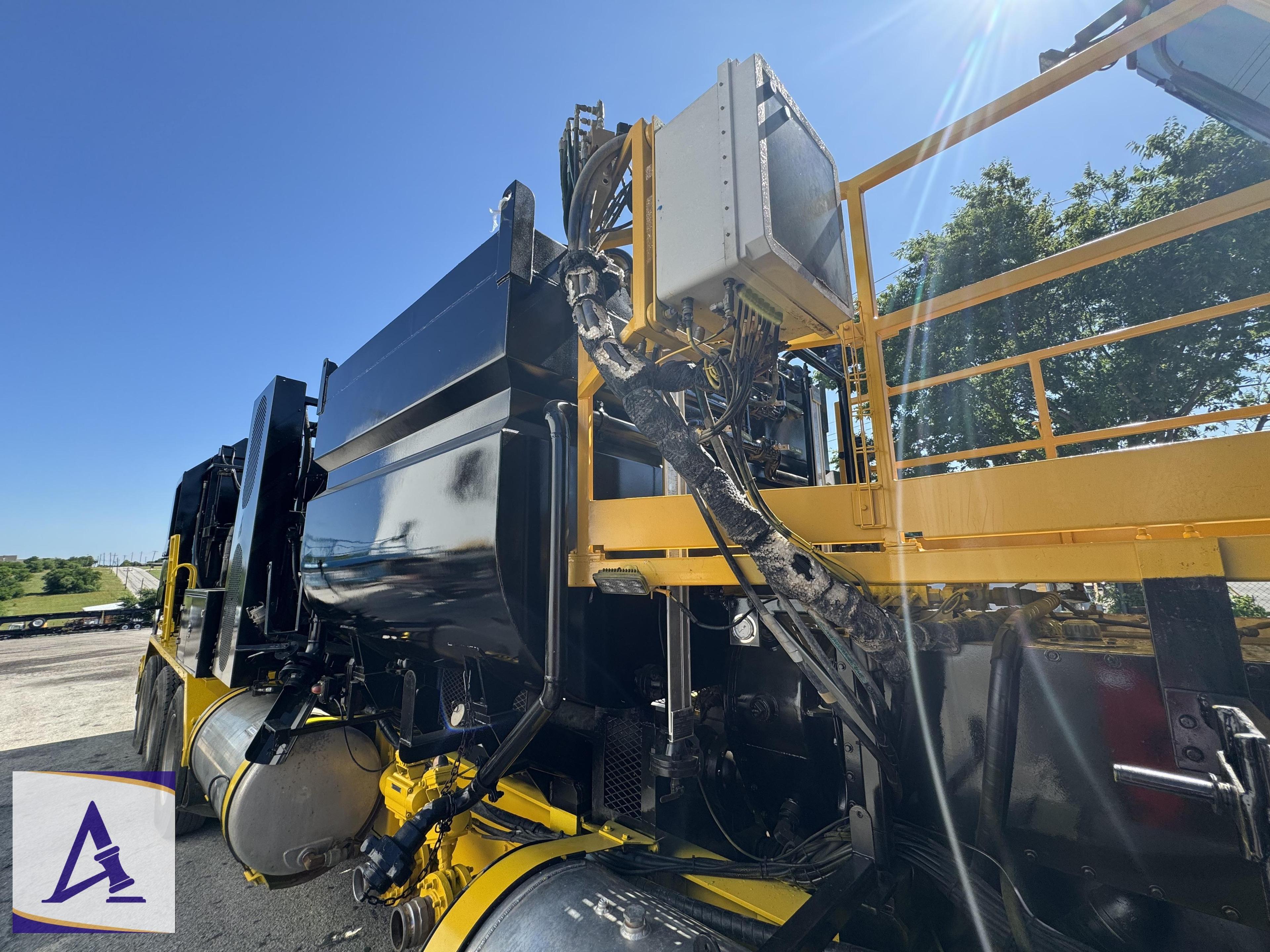 2012 MSI 1000HP Quint Acid-Cement Pump Trailer - Cummins QSK23 Diesel - Allison S8610