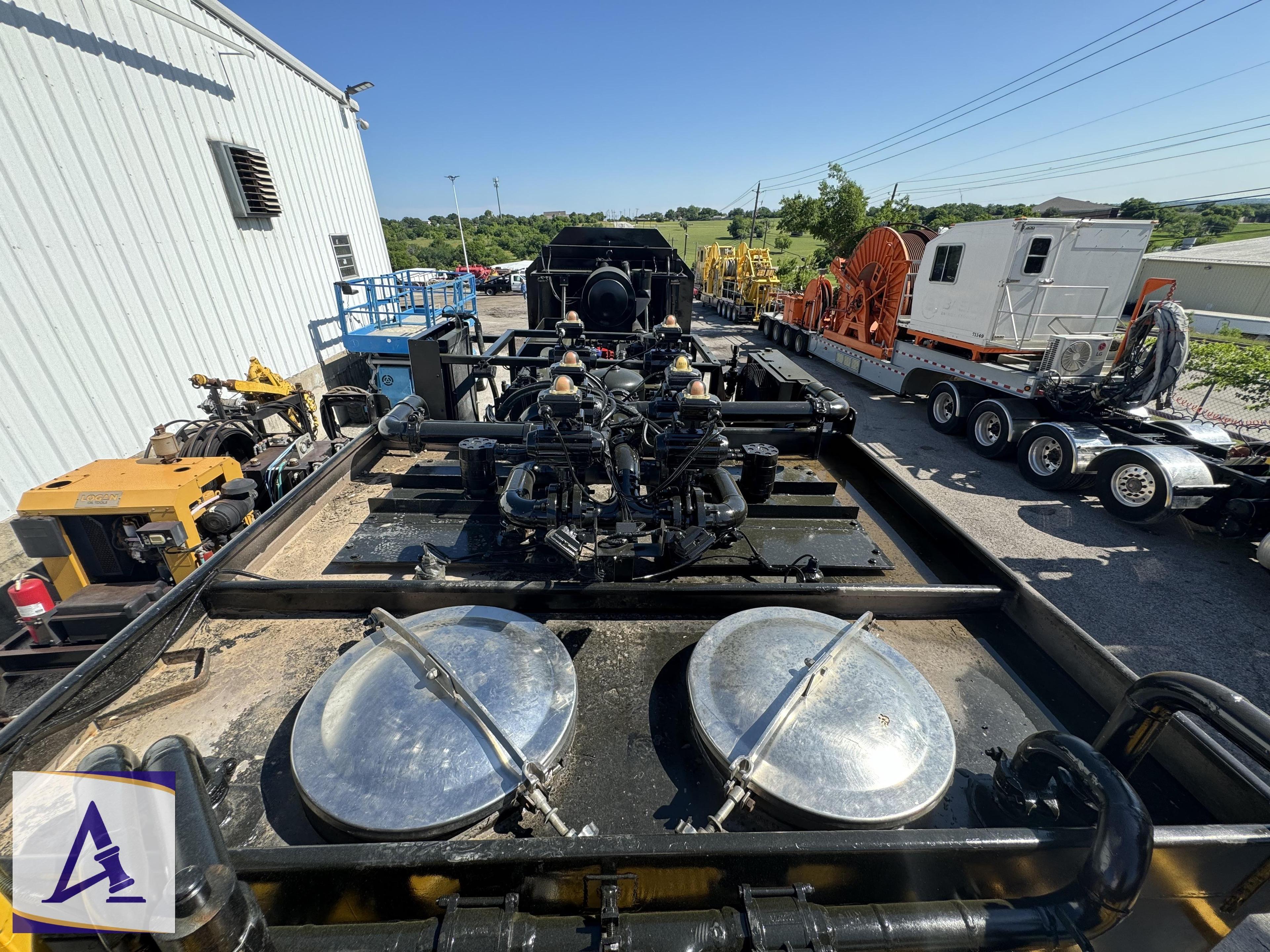 2012 MSI 1000HP Quint Acid-Cement Pump Trailer - Cummins QSK23 Diesel - Allison S8610