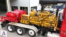 1998 Peterbilt 377 Cabover Pump Truck - Gardner Denver 2500 Triplex - Trucks Runs and Drives