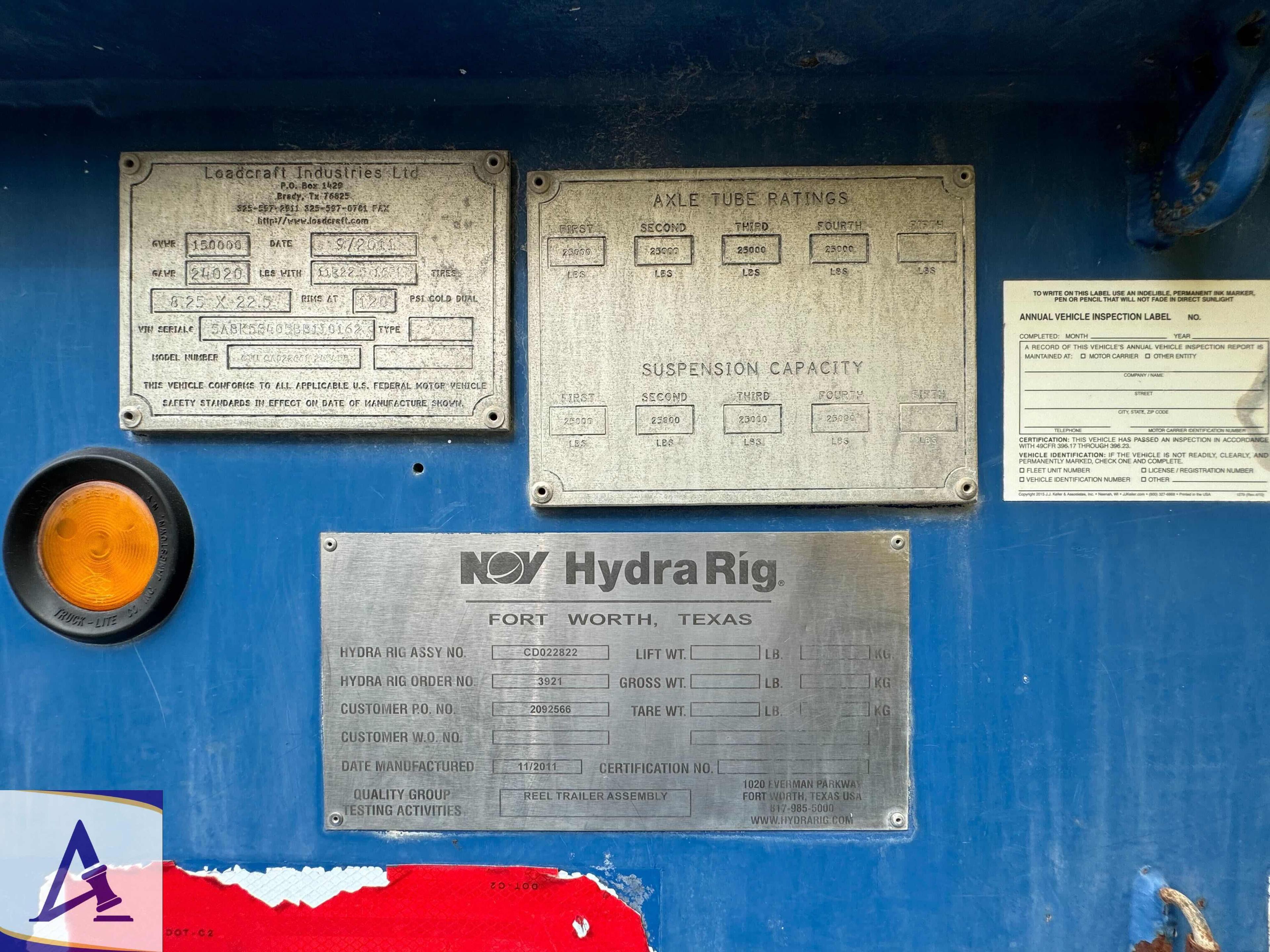 2011 Hydra Rig HR6100 CTU - Complete Unit - HR6100 Injector!