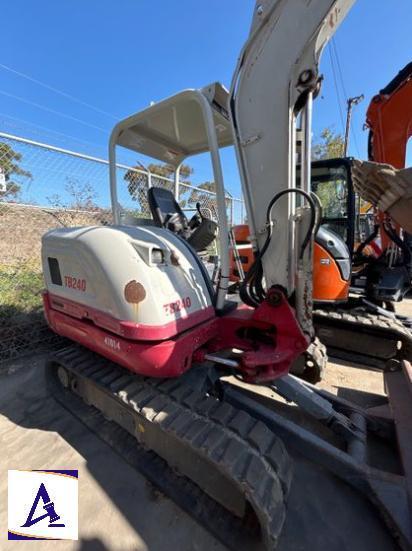 2017 Takeuchi TB240R Mini Excavator - Only 2,268 Hours!