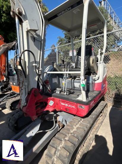 2017 Takeuchi TB240R Mini Excavator - Only 2,268 Hours!