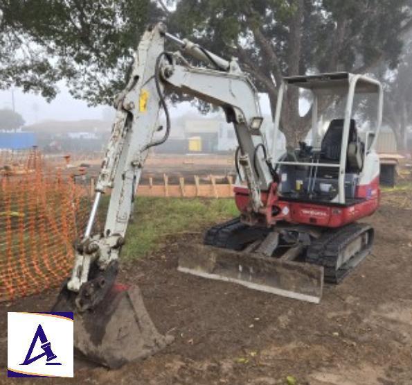 2017 Takeuchi TB240R Mini Excavator - Only 2,268 Hours!