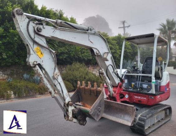2017 Takeuchi TB240R Mini Excavator - Only 2,268 Hours!