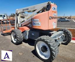 2016 Snorkel Model A46JRT Boom Lift - 46' Max Height - Only 1,016 Hours!