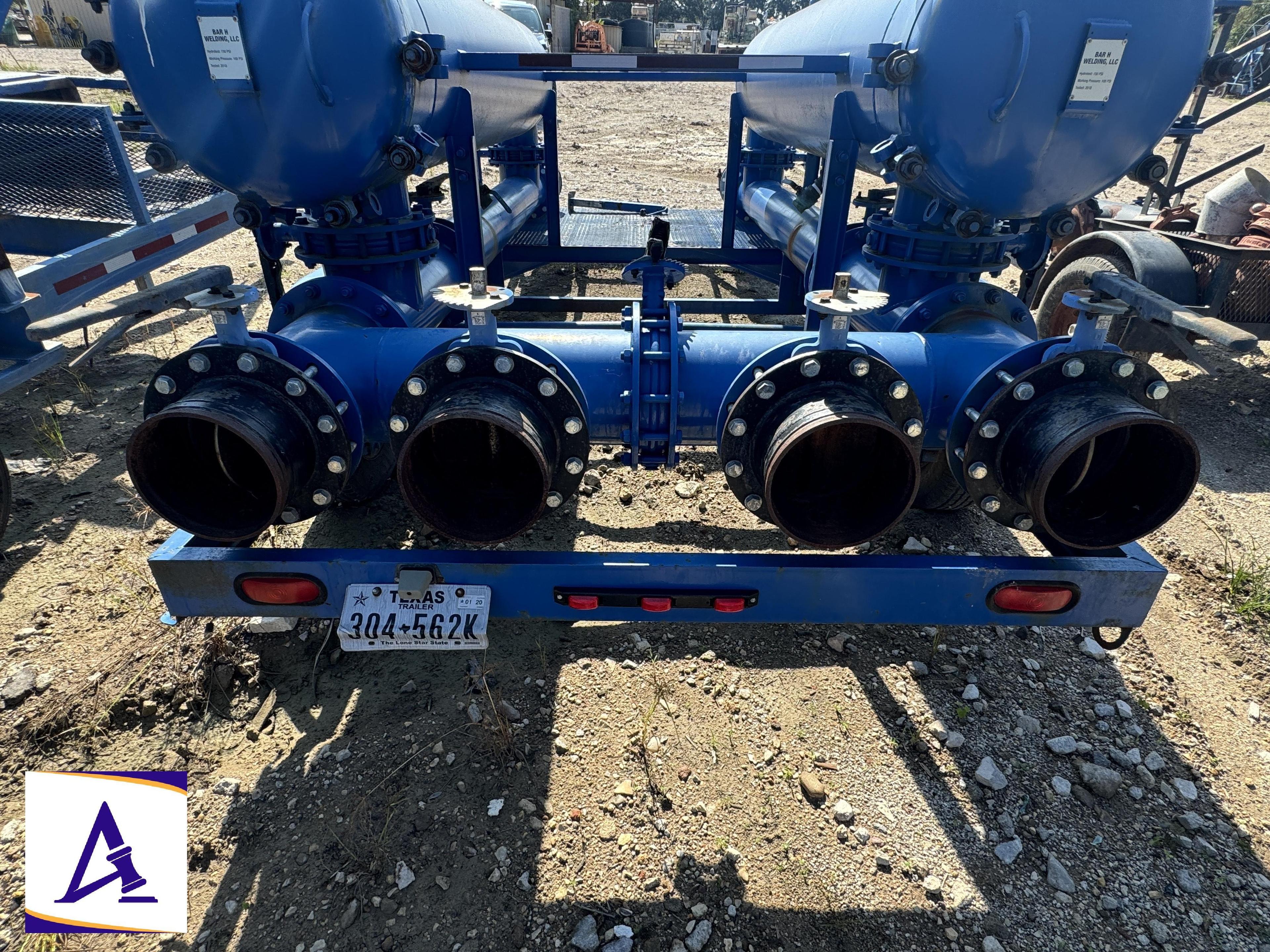 2018 Bar H Welding Sand Separator - MWP 100PSI