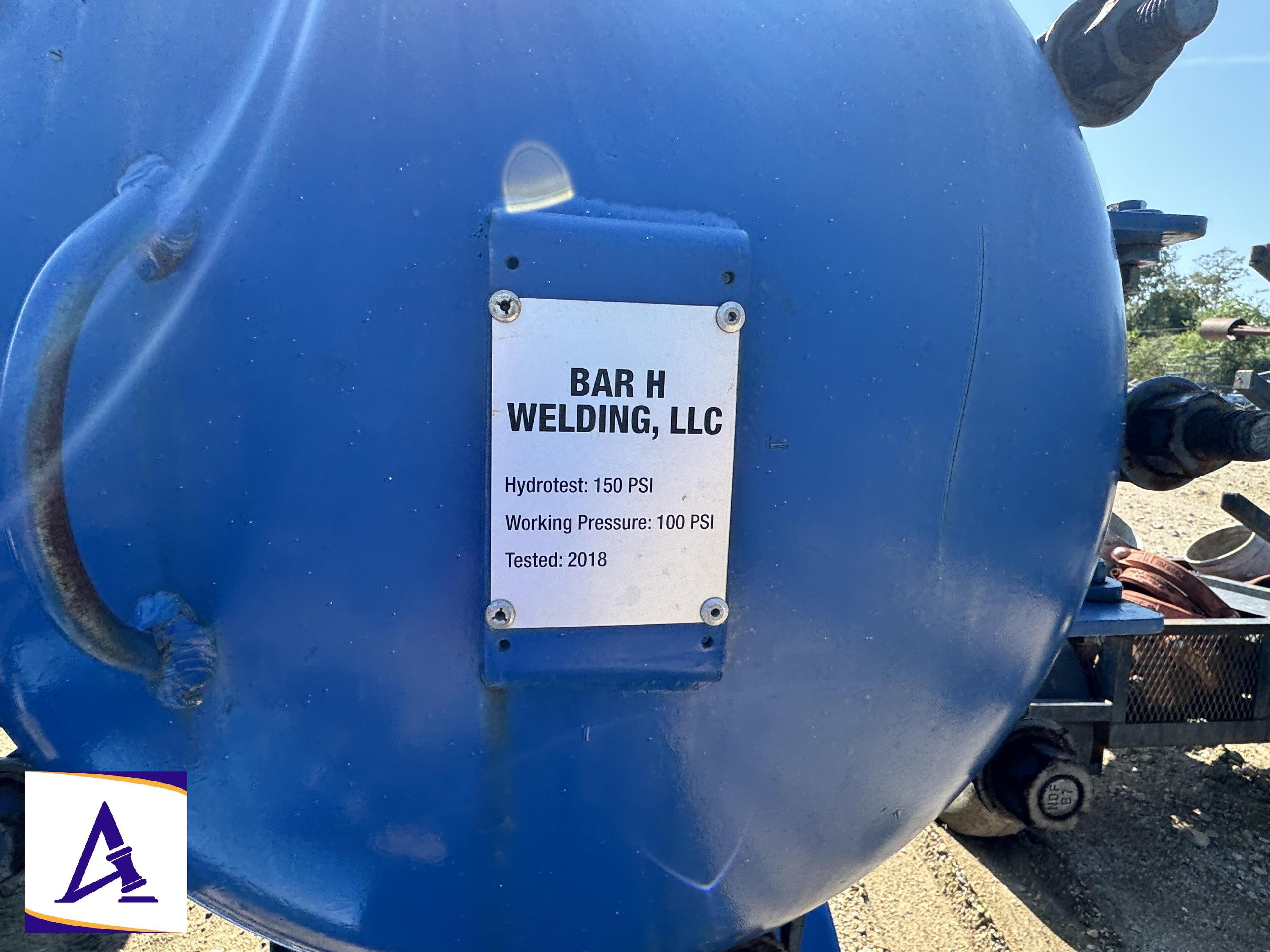 2018 Bar H Welding Sand Separator - MWP 100PSI