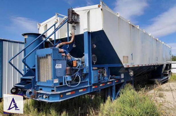 2008 Appco Sand King FS-40 Portable Transfer Trailer