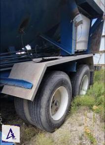 2008 Appco Sand King FS-40 Portable Transfer Trailer