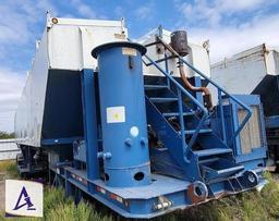 2011 Appco Sand King FS-40 Portable Transfer Trailer