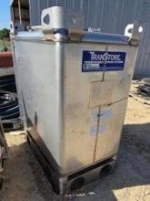 TranStore Stainless Steel IBC Tank - 250 Gallon