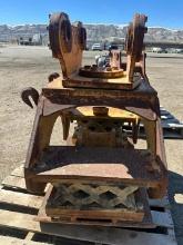 Hydraulic Plate Compactor for Standard Backhoe