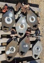 Mckissick Crosby 20T, 10" OD, 1-1/8" Cable Snatch Block (QTY 6)