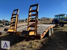 Kaufman Equipment Trailer with Ramps