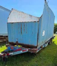 Trailered Scrap Bin