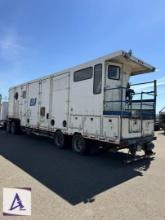 2007 T/A Kenworth T800 Hydra Pac Tractor w/ Sleeper, 2007 BJ/Peerless DOUBLE Cement Pumper Trailer