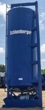 2010 Schlumberger 425 Cu Ft Vertical Dry Friction Reducer Silo