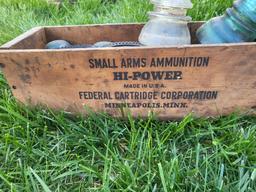 VINTAGE AMMUNITION BOX