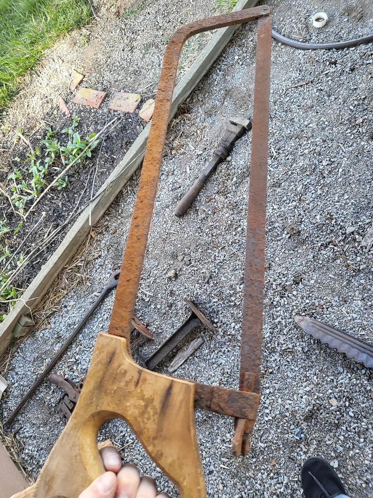 VINTAGE HAND SAW