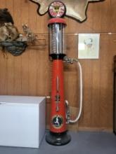 MODEL 519 VISIBLE PUMP VINTAGE RESTORED LINCO OIL PRODUCTS PUMP
