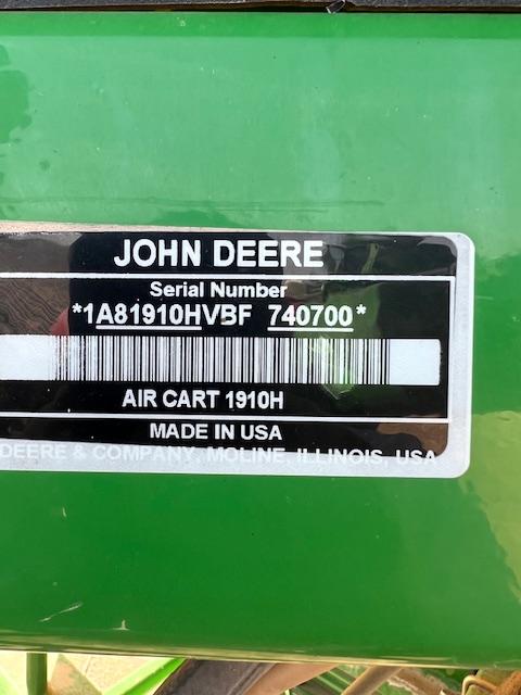 2011 John Deere 1890/1910 Air Seeder