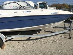 2005 YAMAHA SX230 BOAT WITH TRAILER