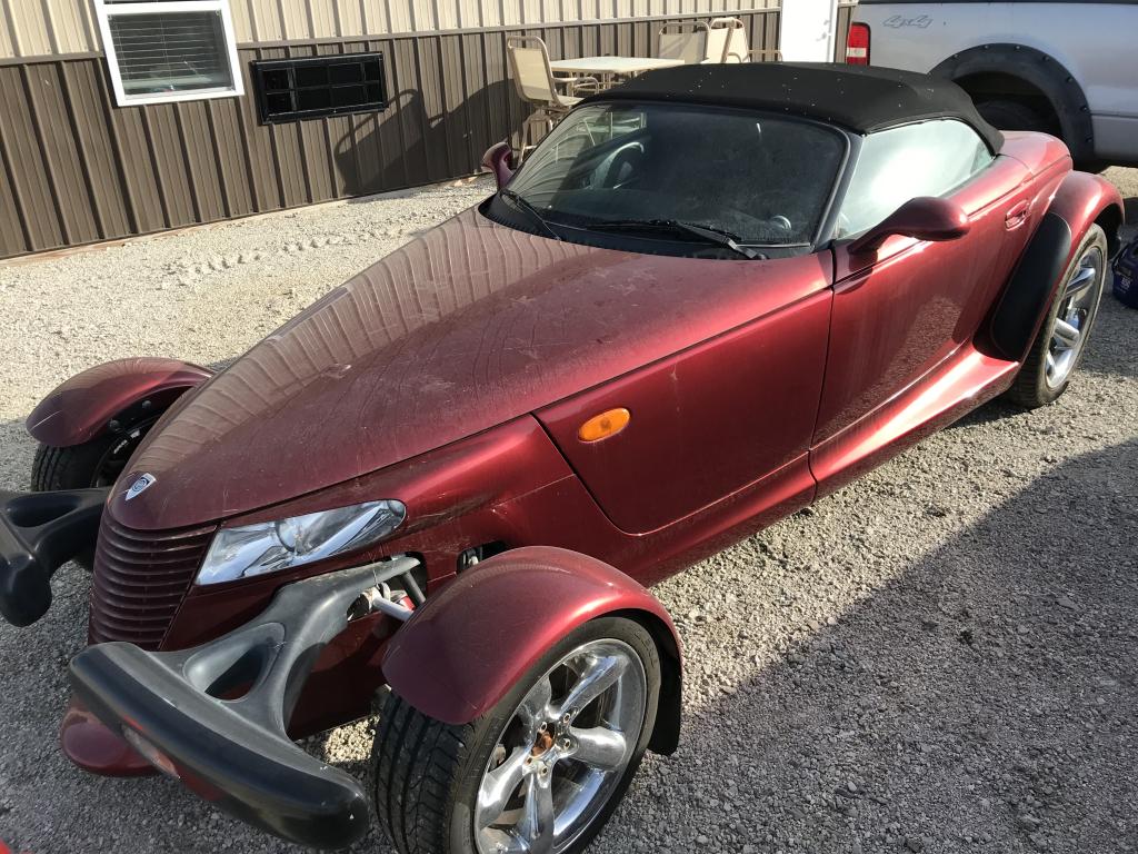 2002 CHRYSLER PROWLER. VIN: 1C3EW65G62V101809.  MILEAGE: 39,695