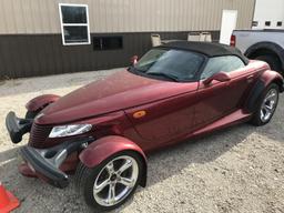 2002 CHRYSLER PROWLER. VIN: 1C3EW65G62V101809.  MILEAGE: 39,695