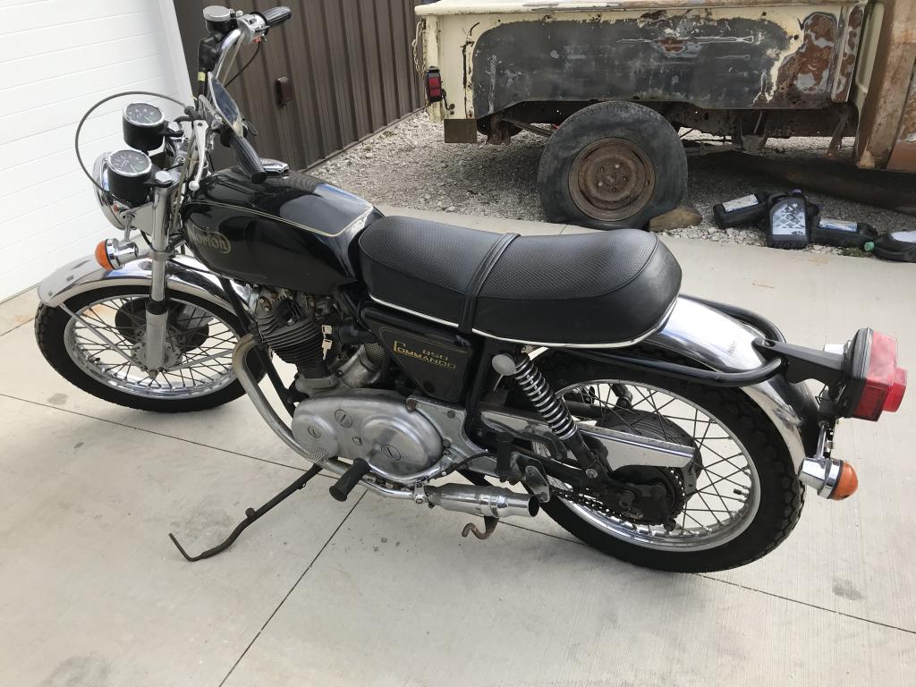 1973 NORTON ROADSTER 850. VIN: 300091. MILEAGE: 11,244.