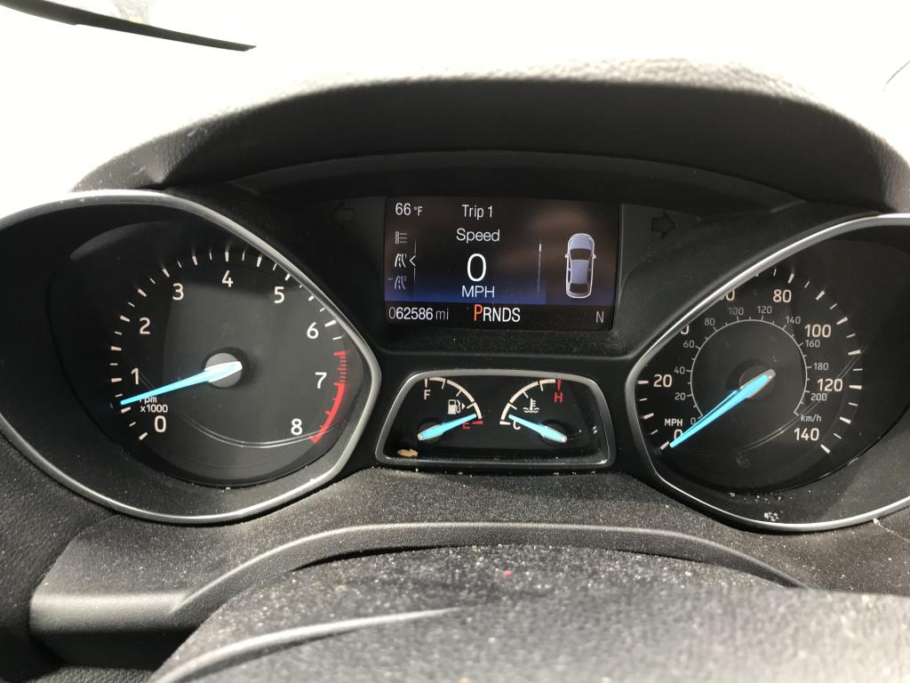 2019 FORD ESCAPE. VIN: 1FMCU0F73KUC48580.  MILEAGE: 62,586.