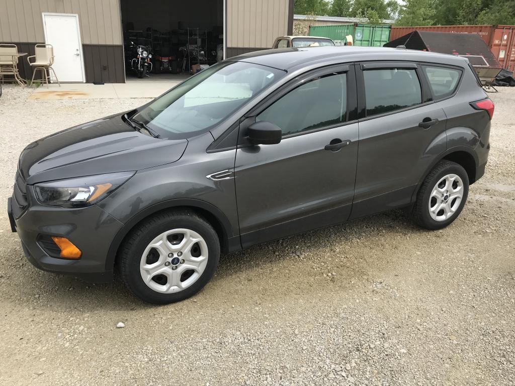 2019 FORD ESCAPE. VIN: 1FMCU0F73KUC48580.  MILEAGE: 62,586.