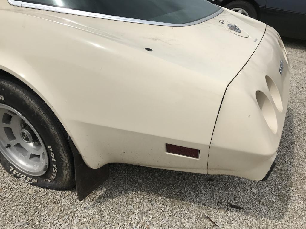 1978 CHEVY CORVETTE 25TH ANNIVERSARY.  VIN: 1Z87L8S407535. MILEAGE SHOWS 57,969.