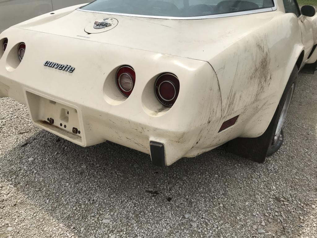 1978 CHEVY CORVETTE 25TH ANNIVERSARY.  VIN: 1Z87L8S407535. MILEAGE SHOWS 57,969.