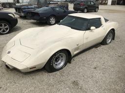 1978 CHEVY CORVETTE 25TH ANNIVERSARY.  VIN: 1Z87L8S407535. MILEAGE SHOWS 57,969.