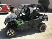 2019 KAWASAKI UTV. MODEL KRF800GKFA. HOURS: 311